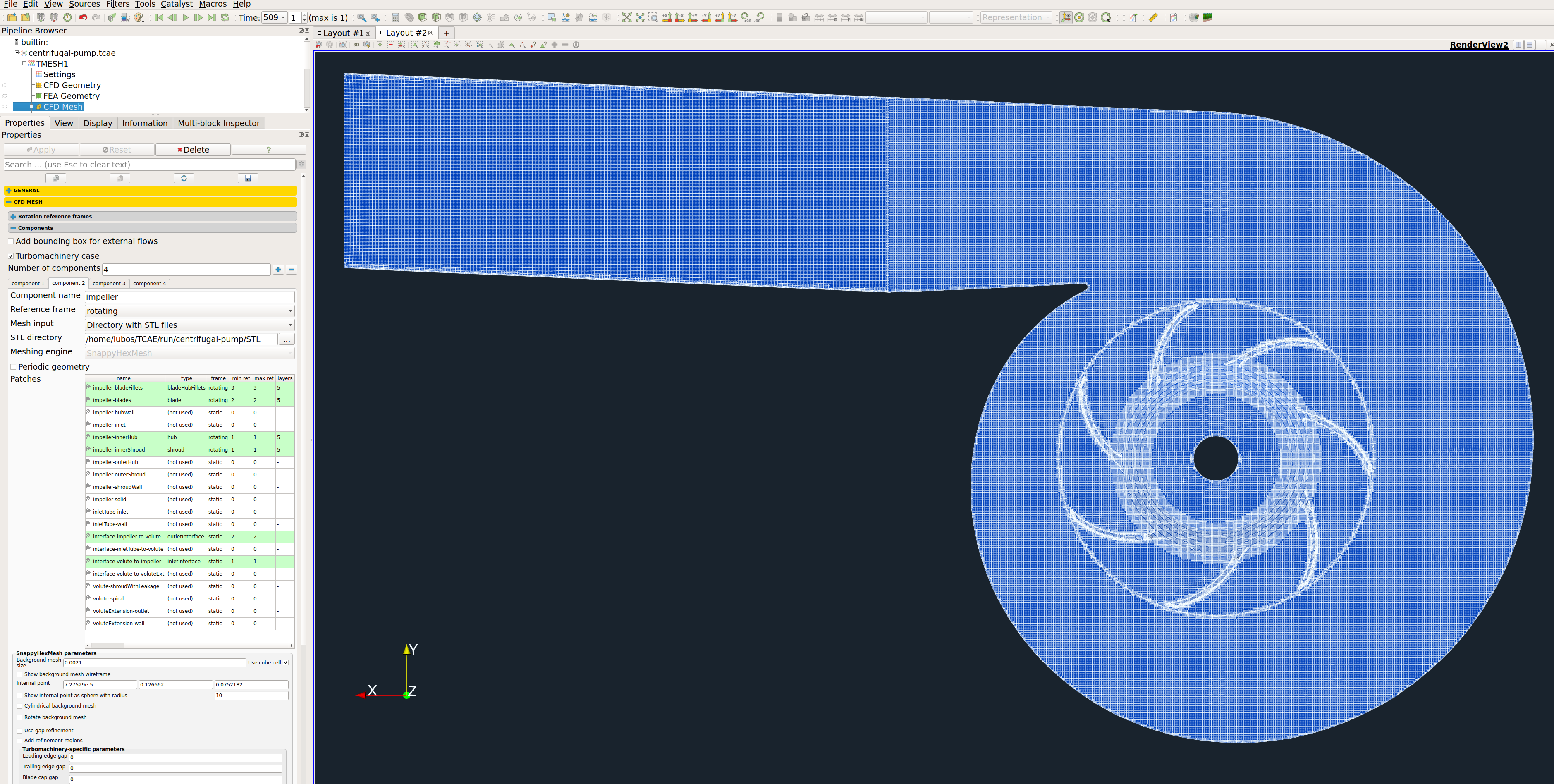 TCAE TMESH CFD mesh GUI